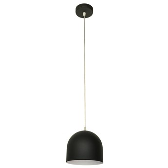 Pojedyncza lampa metalowa czarna MADISON W-KM 1801/1 BK+WT