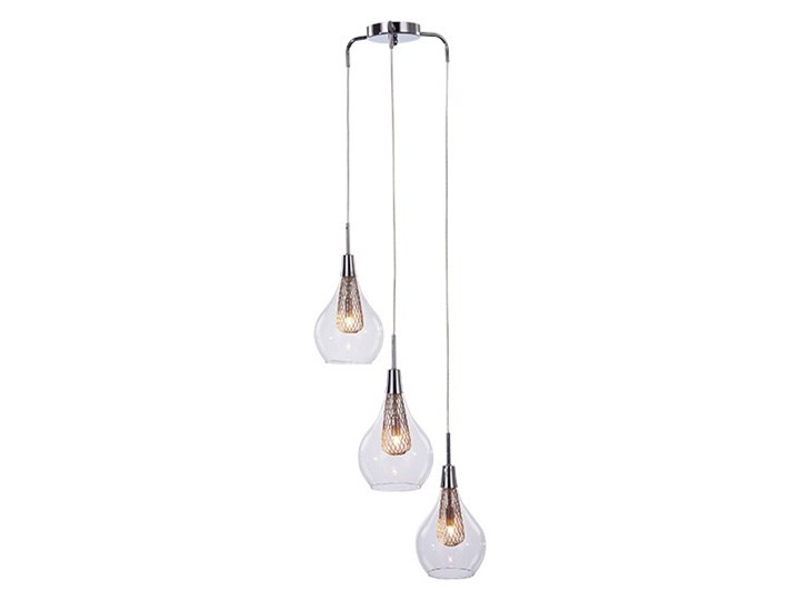 ELEKTRA 3 Ilość źródeł światła 3 źródła Metal Lampa z kloszem Szkło Kolor Szary