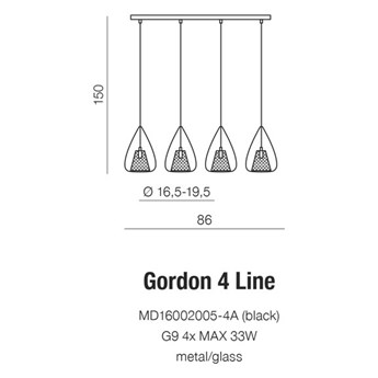 GORDON  4 LINE