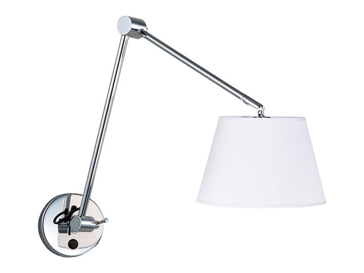 ADAM WALL S Kinkiet LED Kinkiet z regulacją Kategoria Lampy ścienne Metal Kinkiet z kloszem Kolor Czarny