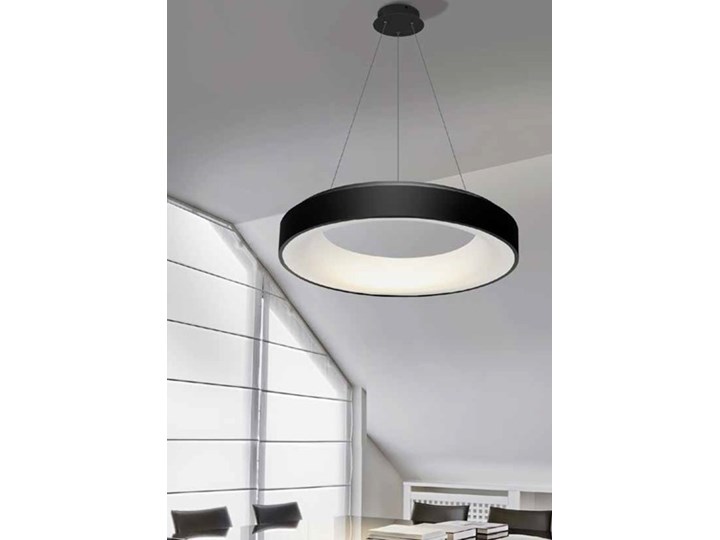 SOVANA PENDANT 55 CCT Ilość źródeł światła 1 źródło Tworzywo sztuczne Lampa z kloszem Lampa inspirowana Kolor Czarny
