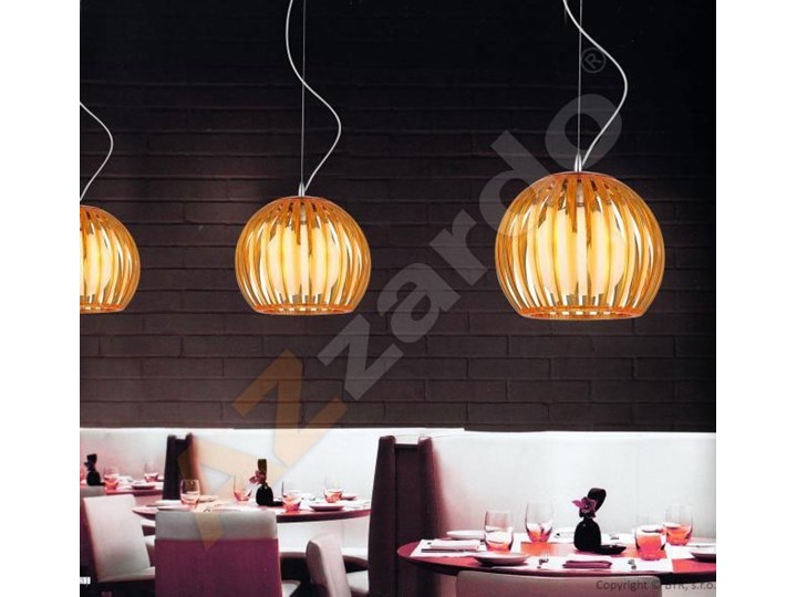 Lampa wisząca Arcada L Szkło Lampa z kloszem Kolor Szary Ilość źródeł światła 1 źródło