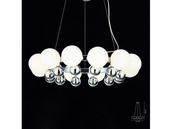 Lampa Esperanza AZzardo Lampa z kloszem Szkło Metal Kategoria Lampy wiszące