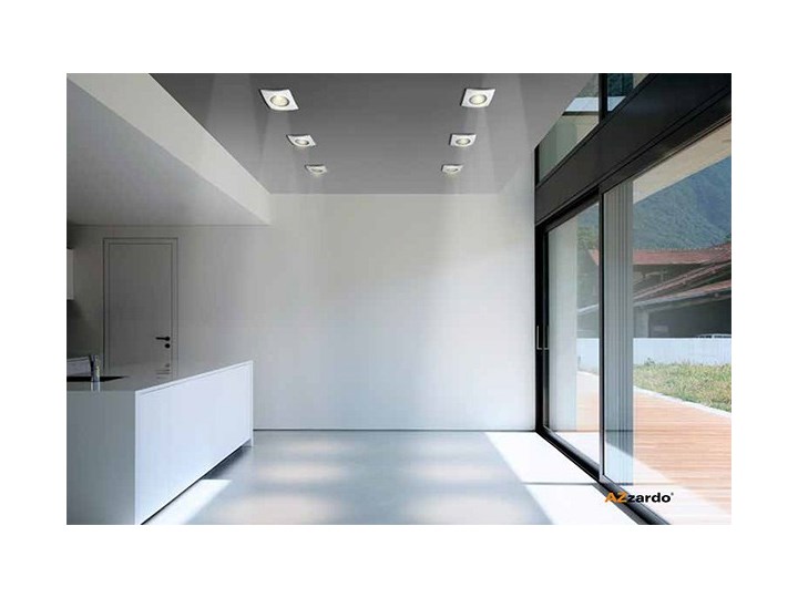 Lampa techniczna Ezio 1 Kategoria Oprawy oświetleniowe Oprawa stropowa Kwadratowe Oprawa led Kolor Szary