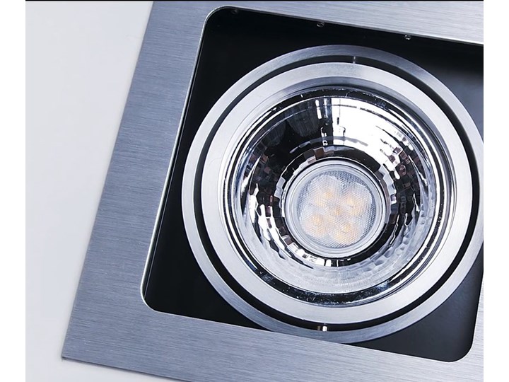 Lampa techniczna Sisto 2 Kwadratowe Kategoria Oprawy oświetleniowe Oprawa wpuszczana Oprawa stropowa Kolor Biały