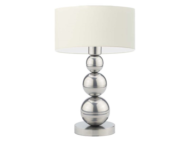 Nowoczesna lampka nocna HONOLULU WYSYŁKA 24H Lampa z abażurem Wysokość 15 cm Lampa nocna Wysokość 41 cm Kolor Biały