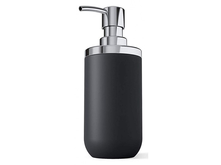 Dozownik na mydło 300ml Umbra Junip srebrno-czarny mat kod: 1008027-152 Dozowniki Stal Kolor Srebrny