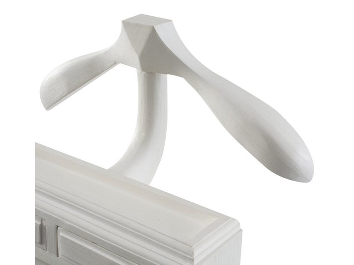 Wieszak Chester stojący 125cm white, 54 × 44 × 125 cm Drewno Wieszak na ubrania Wieszak na spodnie Typ Stojaki