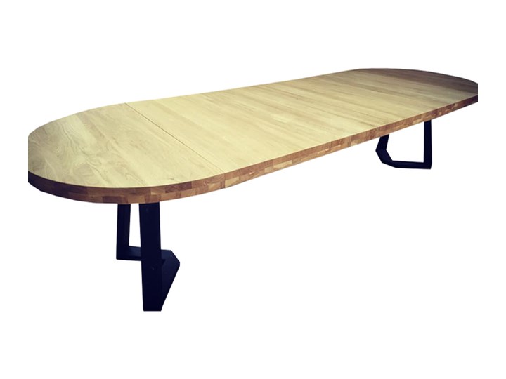 STÓŁ OKRĄGŁY DĘBOWY NOGI KONTRAST ROZKŁADANY WYBIERZ ROZMIAR I KOLOR GENEWA NO2 150x250cm Drewno Długość 250 cm Długość 150 cm Wysokość 78 cm Długość 100 cm Długość 120 cm Szerokość 100 cm Metal Szerokość 150 cm Szerokość 90 cm Kolor Granatowy