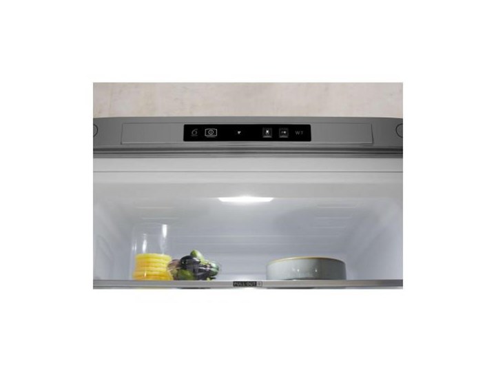 WHIRLPOOL W7 921I OX NoFrost Srebrna Szerokość 55 cm Kategoria Lodówki Szerokość 59,6 cm Wysokość 200 cm Dwudrzwiowe Wysokość 201 cm Jednodrzwiowe Położenie zamrażalnika Na dole