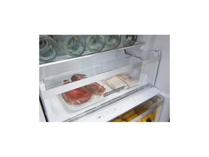 WHIRLPOOL W7 921I OX NoFrost Srebrna Wysokość 200 cm Wysokość 201 cm Szerokość 55 cm Dwudrzwiowe Jednodrzwiowe Szerokość 59,6 cm Położenie zamrażalnika Na dole
