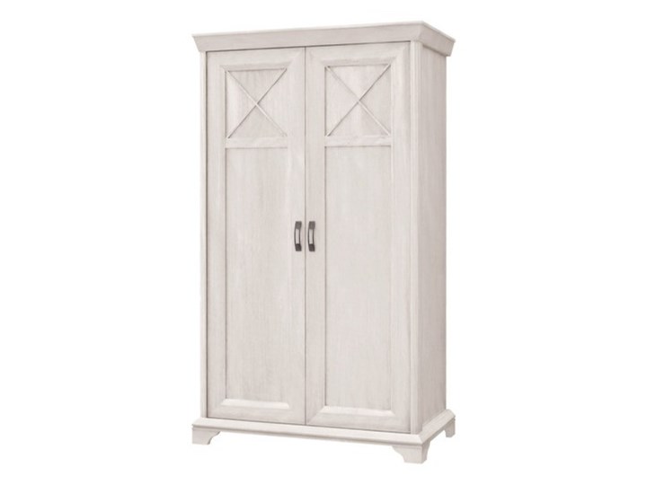 Salony Agata Szafa KASHMIR 2D Płyta laminowana Drewno Metal Płyta MDF Kategoria Szafy do garderoby