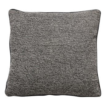 Bawełniana poduszka Hübsch Melange 45 cm szara