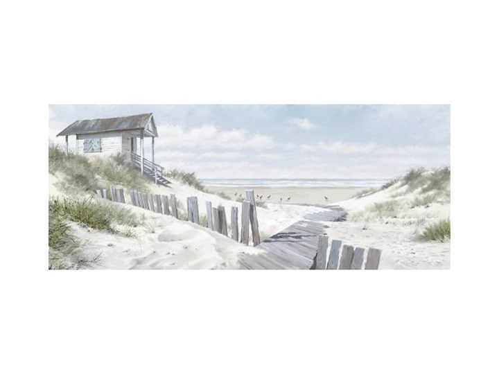 Obraz Canvas Coast View 60 x 150 cm Kategoria Obrazy Kolor Biały