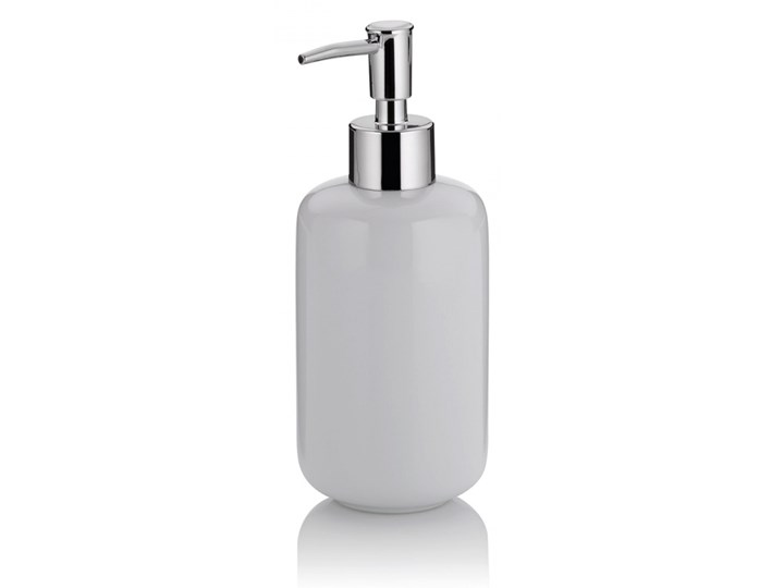 Dozownik na mydło ceramiczny 400ml Kela Isabella biały kod: KE-20502 Ceramika Dozowniki Kategoria Mydelniczki i dozowniki