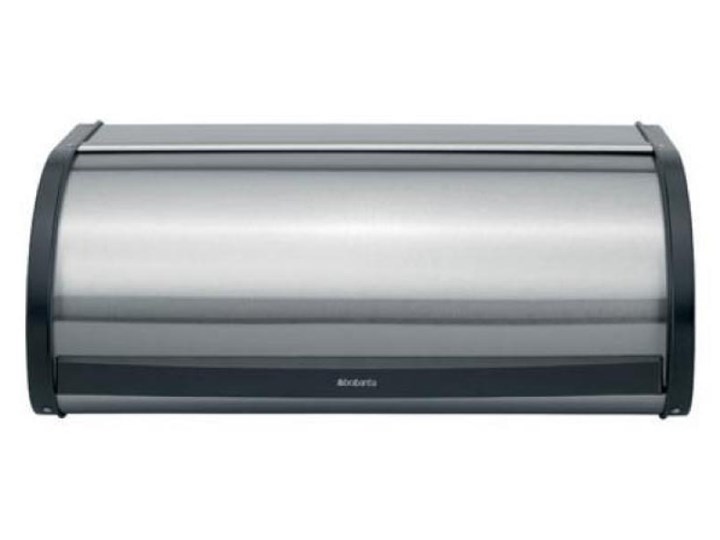 Chlebak kuchenny prostokątny stal matowa FPP Brabantia srebrny/czarny kod: BR 29-94-45 Kategoria Chlebaki Metal Kolor Szary