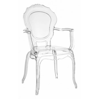 Krzesło transparentne Queen Arm kod: 5902385739849