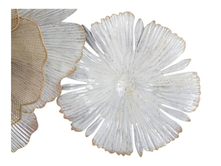 Metalowa dekoracja ścienna Mauro Ferretti Flowery, 119x60 cm Pomieszczenie Sypialnia