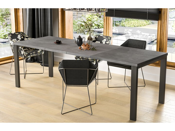 Stół Garant 170 z blatem 80x80 rozkładany do 170 cm Pomieszczenie Stoły do jadalni Długość 80 cm Szerokość 80 cm Styl Nowoczesny