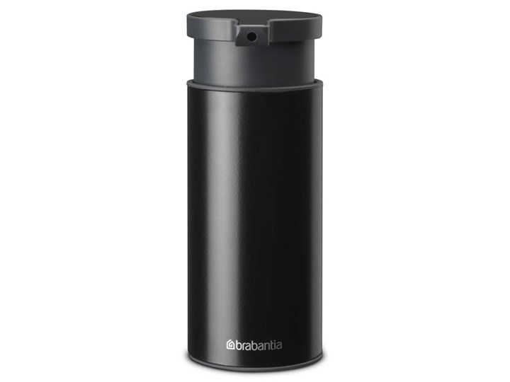 Dozownik do mydła w płynie 180ml Brabantia czarny kod: 12 84 48 Stal Dozowniki Kategoria Mydelniczki i dozowniki