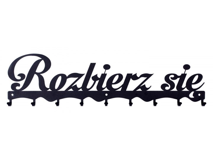 Wieszak ścienny Rozbierz się czarny kod: 5900001518915