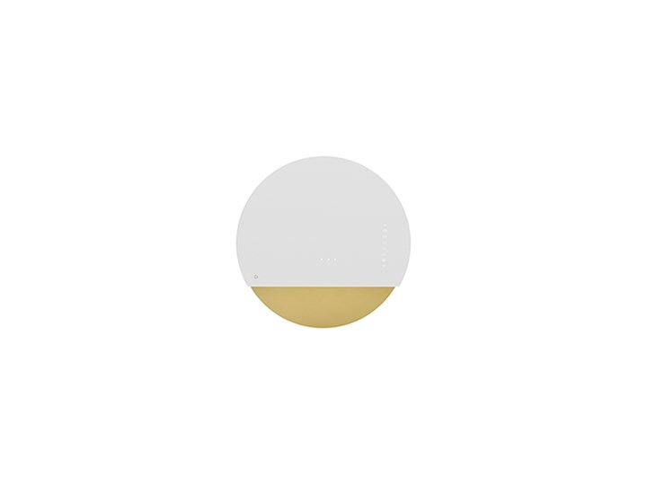 Eclipse Biały/ Złoty Pochłaniacz z filtrem węglowym Kolor Beżowy