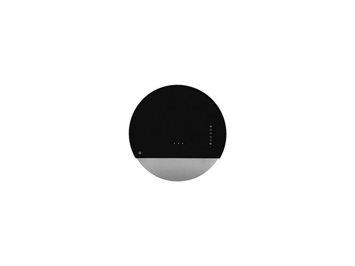 Eclipse Czarny / Srebrny Pochłaniacz z filtrem węglowym Kolor Szary Kategoria Okapy