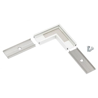 Łącznik kątowy 90° do profilu aluminiowego LED - SURFACE14 biały