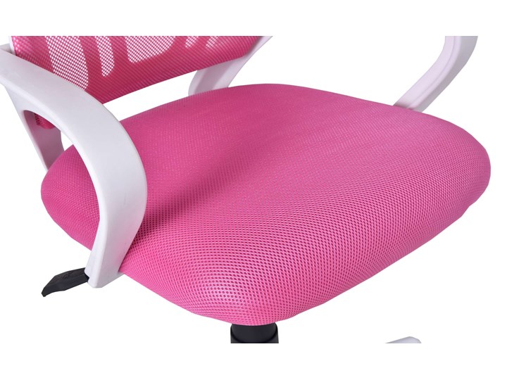 Fotel biurowy Bianco biało-różowy Wysokość 95 cm Kategoria Fotele do salonu Fotel obrotowy Szerokość 58 cm Fotel na kółkach Tworzywo sztuczne Głębokość 59 cm Wysokość 91 cm Głębokość 49 cm Wysokość 94 cm Szerokość 47 cm Pomieszczenie Pokój przedszkolaka