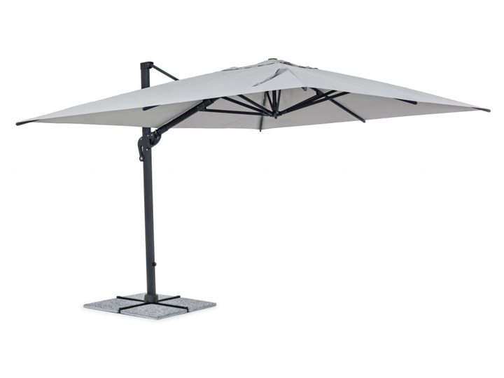INES PARASOL 3X4 W KOLORZE JASNOSZARYM Parasole Kategoria Parasole ogrodowe