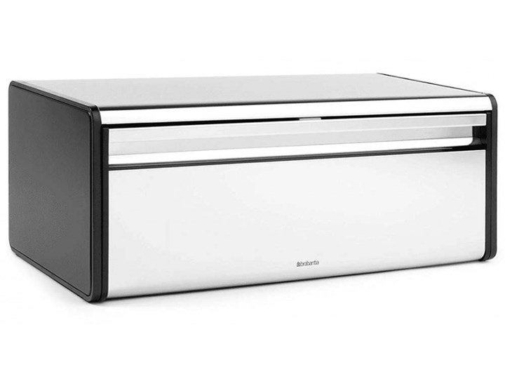 Chlebak prostokątny Brabantia stali polerowanej kod: BR 16-34-63 Metal Tworzywo sztuczne Kolor Czarny