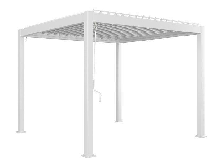 Zadaszenie tarasowe PERARA 300x300cm białe Daszki Kategoria Pozostała architektura ogrodowa