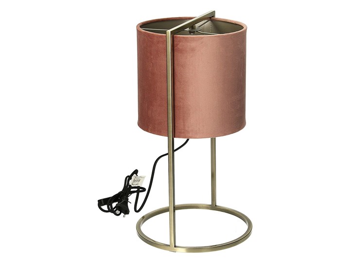 Lampa stołowa Santos Pink&Gold, 45 cm Lampa z kloszem Kategoria Lampy stołowe