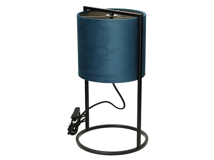 Lampa stołowa Santos Blue, 45 cm Lampa z kloszem Styl Nowoczesny