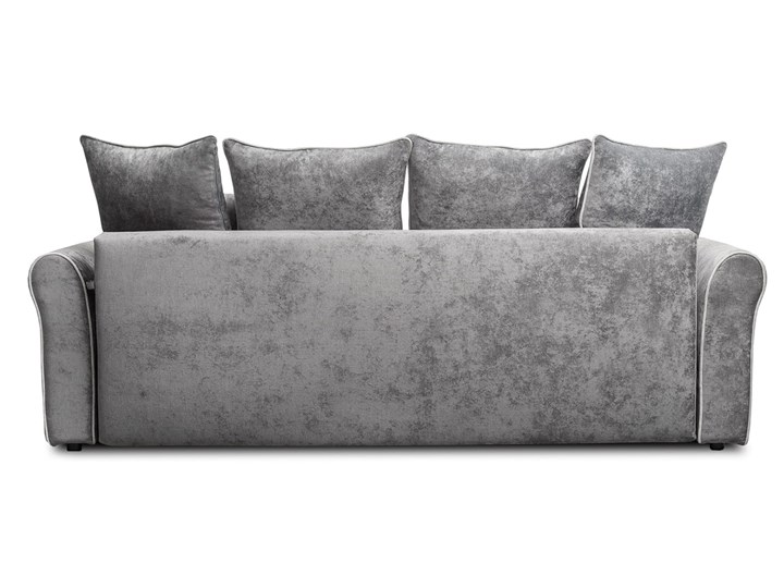 Sofa NEW YORK z funkcją spania Stała konstrukcja Typ Gładkie Kolor Szary
