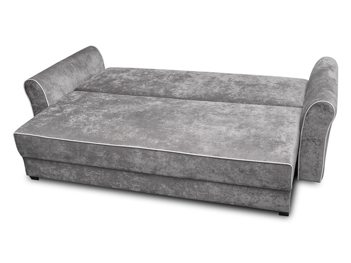 Sofa NEW YORK z funkcją spania Kolor Szary Stała konstrukcja Wielkość Trzyosobowa