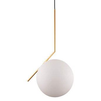 NOWOCZESNA LAMPA WISZĄCA ZŁOTA SORENTO D30