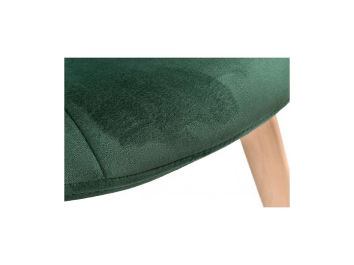 Krzesło aksamitne K-Austin dsw welur ciemno zielony Głębokość 38 cm Wysokość 83 cm Tapicerowane Drewno Wysokość 50 cm Tkanina Szerokość 45 cm Pikowane Pomieszczenie Jadalnia