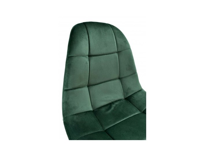 Krzesło aksamitne K-Austin dsw welur ciemno zielony Szerokość 45 cm Pikowane Drewno Głębokość 38 cm Wysokość 50 cm Tapicerowane Tkanina Wysokość 83 cm Styl Skandynawski
