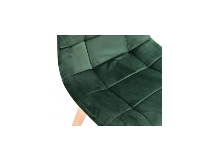 Krzesło aksamitne K-Austin dsw welur ciemno zielony Szerokość 45 cm Wysokość 83 cm Tapicerowane Tkanina Głębokość 38 cm Pikowane Drewno Wysokość 50 cm Pomieszczenie Jadalnia