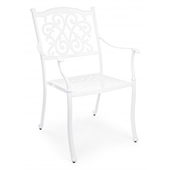 Ivrea krzesło ogrodowe kolor biały
