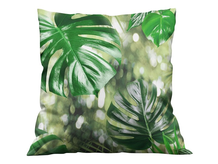 Poszewka dekoracyjna na poduszke w Liście Monstera 3D