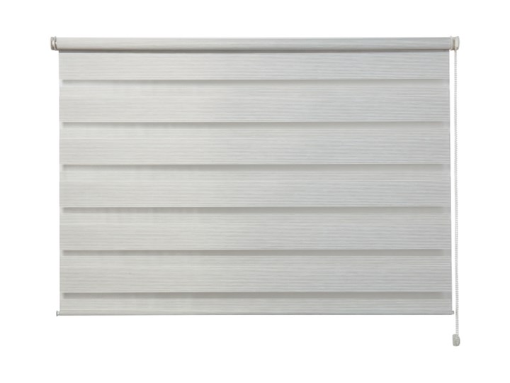Roleta dzień/noc Colours Elin 116,5 x 180 cm melanż Wzór Paski Kolor Szary
