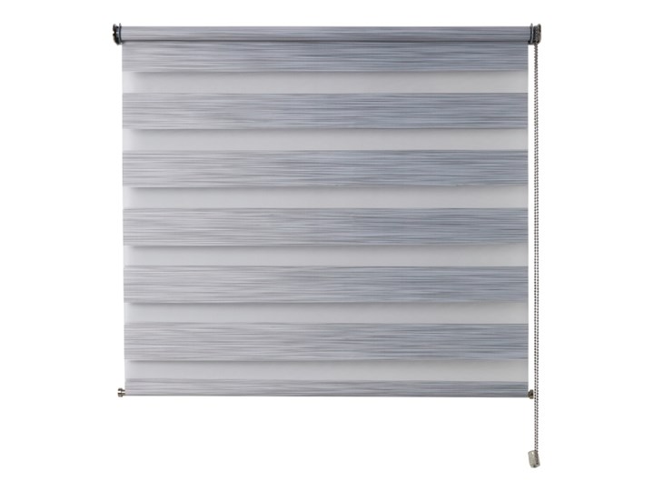 Roleta dzień/noc Colours Kala 96,5 x 180 cm szara Pomieszczenie Salon