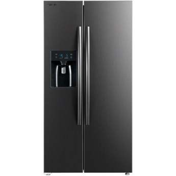 Lodówka TOSHIBA GR-RS508WE-PMJ Side by Side No frost 178.8cm Srebrna Podajnik wody Kostkarka