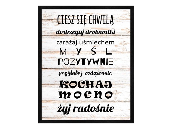 Obraz Ciesz się 40 x 50 cm