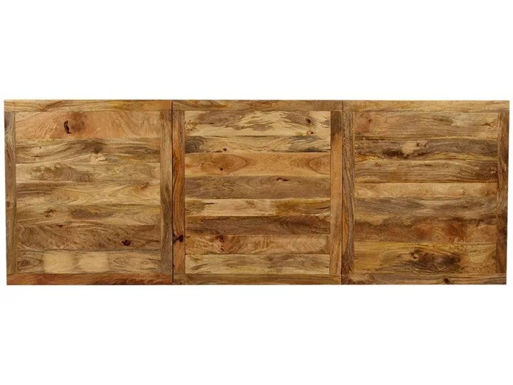 Stół z drewna mango Sinnar 3X – jasnobrązowy Długość 240 cm Drewno Wysokość 76 cm Szerokość 90 cm Długość 90 cm Pomieszczenie Stoły do jadalni Rozkładanie