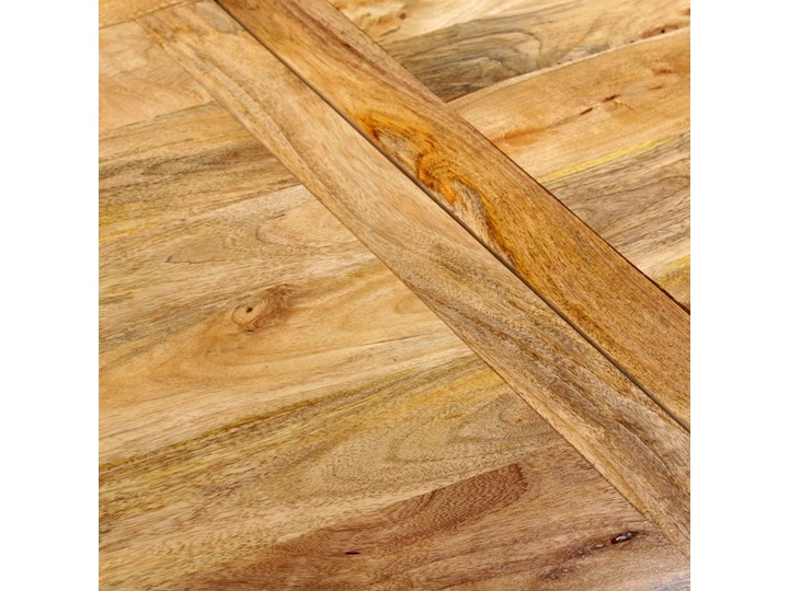 Stół z drewna mango Sinnar 3X – jasnobrązowy Wysokość 76 cm Szerokość 90 cm Długość 90 cm  Długość 240 cm Drewno Rozkładanie