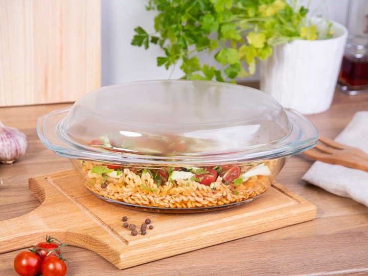 Naczynie do zapiekania żaroodporne z pokrywą Altom Design Vega owalne 2,5 l