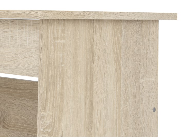 Biurko z szufladami Function 4S dąb sonoma Szerokość 110 cm Biurko z nadstawką Drewno Głębokość 49 cm Biurko tradycyjne Pomieszczenie Pokój nastolatka